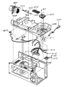 Interior Parts 2 parts for Goldstar Microwave/Hood Combo MV-1515B from AppliancePartsPros.com