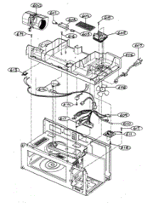 Interior Parts 2 parts for Goldstar Microwave/Hood Combo MV-1525W from AppliancePartsPros.com