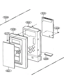 Pcb parts for Goldstar Microwave MV-1526W from AppliancePartsPros.com