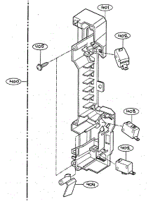 Latch Board Parts parts for Goldstar Microwave MV-1526W from AppliancePartsPros.com