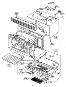 Oven Cavity parts for Goldstar Microwave/Hood Combo MV-1715W from AppliancePartsPros.com