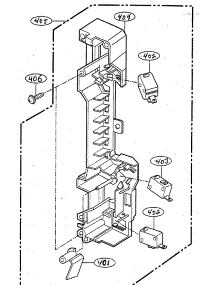 Latch Board Parts parts for Goldstar Microwave/Hood Combo MV-1715W from AppliancePartsPros.com