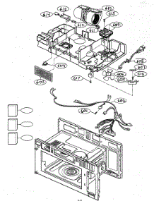 Interior Parts 2 parts for Goldstar Microwave/Hood Combo MV-1715W from AppliancePartsPros.com