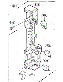 Latch Board Parts parts for Goldstar Microwave/Hood Combo MV-1725B from AppliancePartsPros.com