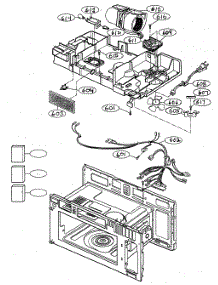 Interior Parts 2 parts for Goldstar Microwave/Hood Combo MV-1725B from AppliancePartsPros.com
