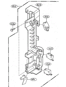 Latch Board Parts parts for Goldstar Microwave/Hood Combo MV-1725W from AppliancePartsPros.com