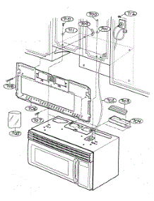 Installation Parts parts for Goldstar Microwave/Hood Combo MV-1735W from AppliancePartsPros.com