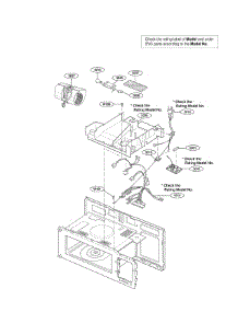 Interior Parts (Ii_Ii) parts for Goldstar Microwave/Hood Combo MV1501BQ from AppliancePartsPros.com