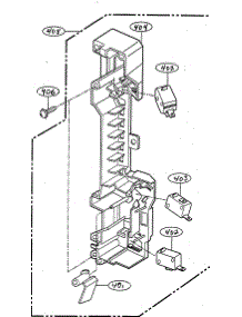 Latch Board Parts parts for Goldstar Microwave/Hood Combo MV1501W from AppliancePartsPros.com