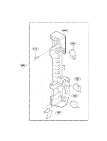 Latch Board Parts parts for Goldstar Microwave/Hood Combo MV1604SBQ from AppliancePartsPros.com