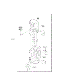 Latch Board Parts parts for Goldstar Microwave MV1604ST01 from AppliancePartsPros.com