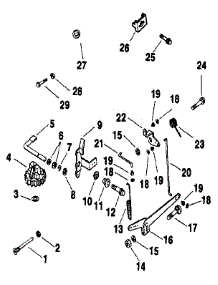 Governor parts for Kohler Lawn & Garden Engine MV18S-58556 from AppliancePartsPros.com