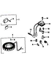 Ignition parts for Kohler Lawn & Garden Engine MV205-57527 from AppliancePartsPros.com