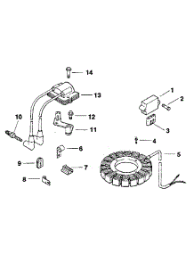 Ignition - Group 18 parts for Kohler Lawn & Garden Engine MV20S-57514 from AppliancePartsPros.com