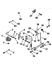 Governor parts for Kohler Lawn & Garden Engine MV20S-57529 from AppliancePartsPros.com