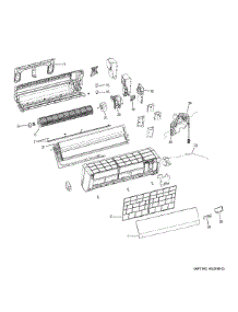 Room Air Conditioner parts for  Air Handler MVAW012MV2AA from AppliancePartsPros.com