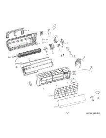 Room Air Conditioner parts for  Air Handler MVAW018MV2AA from AppliancePartsPros.com