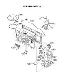 Interior Parts (I) parts for Lg Microwave/Hood Combo MVEL2137F/00 from AppliancePartsPros.com