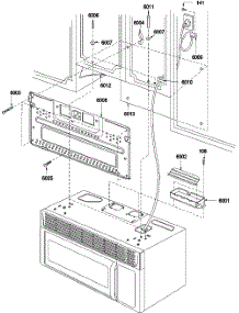 Installation Parts parts for Amana Microwave/Hood Combo MVH140W-P1319502M from AppliancePartsPros.com