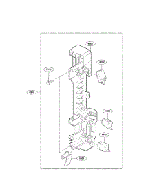 Latch Board Parts parts for Goldstar Microwave/Hood Combo MVH1670ST from AppliancePartsPros.com
