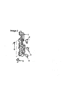 Latch Assembly parts for Amana Microwave/Hood Combo MVH350W-P1323207W from AppliancePartsPros.com