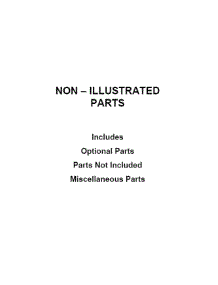 Optional Parts (Not Included) parts for Maytag Washer MVW6200KW0 from AppliancePartsPros.com