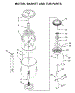 Motor, Basket And Tub Parts