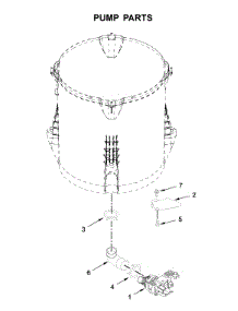 Pump Parts parts for Maytag Washer MVWB865GC1 from AppliancePartsPros.com