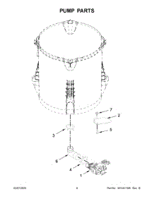 Pump Parts parts for Maytag Washer MVWB865GC1 from AppliancePartsPros.com
