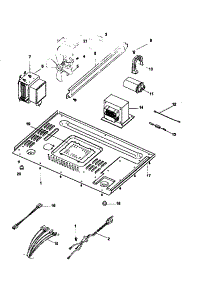 Page 3 parts for Amana Countertop Microwave MW96T-P1178808M from AppliancePartsPros.com