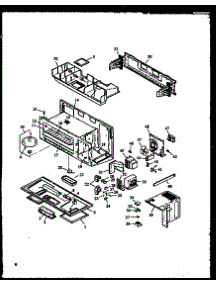 Thermostat / Transformer / Stirrer parts for Caloric Microwave/Hood Combo MWT4451D01/P1173506M from AppliancePartsPros.com
