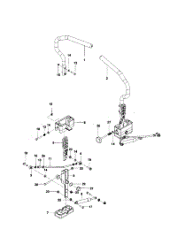 Steering parts for Husqvarna Rear-Engine Riding Mower MZ5225ZT-966690501 from AppliancePartsPros.com