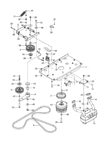 Engine Mounting / Guards / Muffler parts for Husqvarna Rear-Engine Riding Mower MZ61-967277501-01 from AppliancePartsPros.com