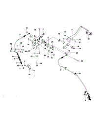 Parking Brake parts for Husqvarna Rear-Engine Riding Mower MZ6128ZT-966613101 from AppliancePartsPros.com