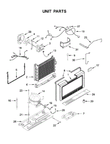 Unit Parts parts for Maytag Upright Freezer MZF34X18FW04 from AppliancePartsPros.com