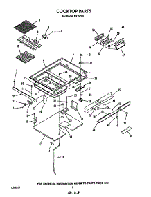 Cook Top parts for Roper Electric Range N9157*0 from AppliancePartsPros.com