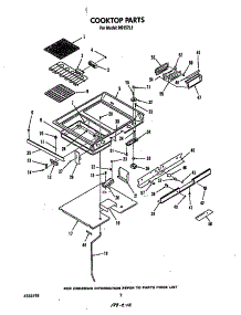 Cook Top parts for Roper Electric Range N9157*1 from AppliancePartsPros.com