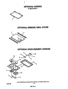 ^Griddle parts for Roper Electric Range N9157*1 from AppliancePartsPros.com