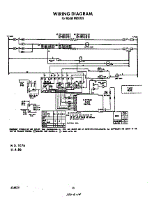 Wiring Diagram parts for Roper Electric Range N9357*0 from AppliancePartsPros.com