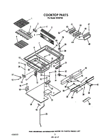 Cook Top parts for Roper Electric Range N9457*5 from AppliancePartsPros.com