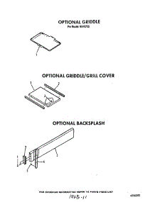 ^Griddle parts for Roper Electric Range N9457*5 from AppliancePartsPros.com