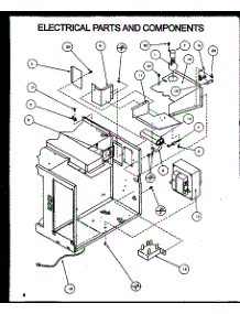 Electrical Parts And Components parts for Imperial Countertop Microwave NB160A/P7766540M from AppliancePartsPros.com