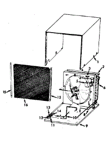 Non-Functional Replacement Parts parts for Icp Central Air Conditioner NCAGB24VB02 from AppliancePartsPros.com