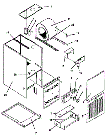 Non-Functional parts for Icp Furnace NCC5125BKA1 from AppliancePartsPros.com