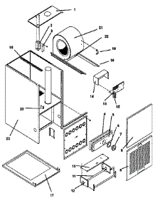 Non-Functional parts for Icp Furnace NCG5150BKA1 from AppliancePartsPros.com