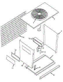 Non-Functional Replacement Parts parts for Icp Central Air Conditioner NCHAA47AK02 from AppliancePartsPros.com