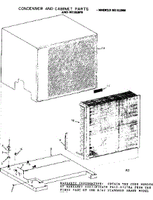 Condenser And Cabinet Parts parts for Icp Central Air Conditioner NCHH030BKAA0C from AppliancePartsPros.com