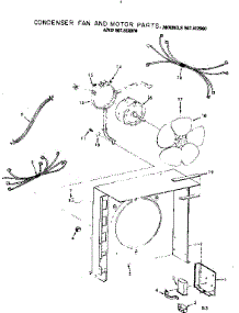 Condenser Fan And Motor Parts parts for Icp Central Air Conditioner NCHH030BKAA0C from AppliancePartsPros.com