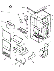 Non-Functional Replacement Parts parts for Icp Furnace NDGI125DH03 from AppliancePartsPros.com