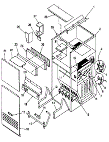 Non-Functional parts for Icp Furnace NDGK050KF06 from AppliancePartsPros.com
